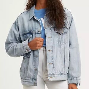 LEVI’S DAD TRUCKER JACKET DAD MICHAEL oversized Medium